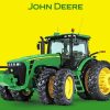 John Deere Tractor Poster Diamond Painting