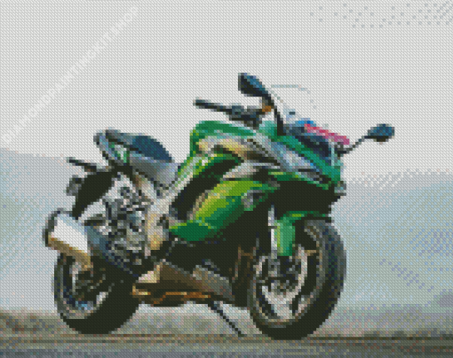 Kawasaki Ninja Diamond Painting