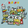 Keroppi Family Diamond Painting