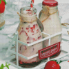 Korean Strawberry Milk Diamond Painting