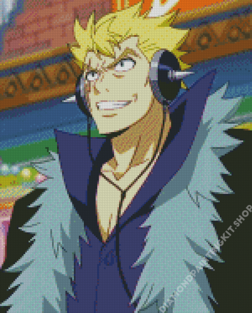 Laxus Dreyar Manga Anime Diamond Painting