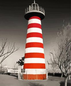 LeFrak New Jersey Lighthouse Diamond Painting