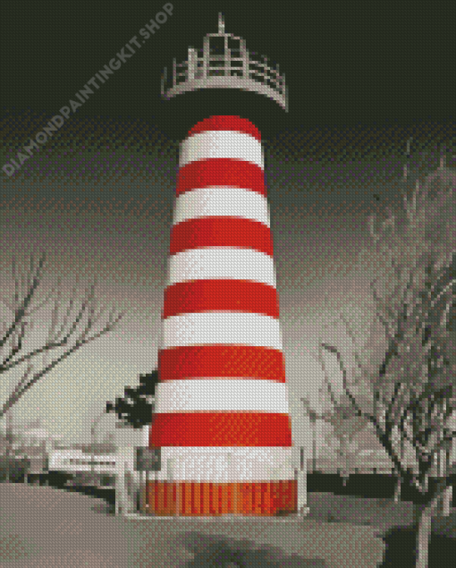 LeFrak New Jersey Lighthouse Diamond Painting