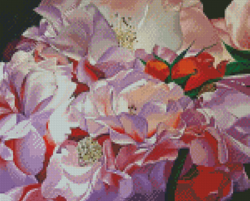 Love Flowers Diamond Painting