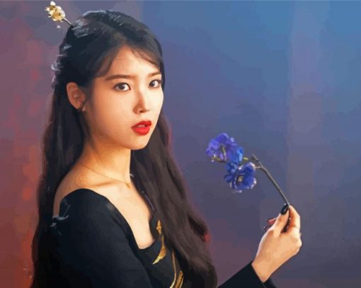 Lu Jang Man Wol Hotel Del Luna Serie Diamond Painting