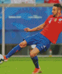 Mauricio Isla International Player Diamond Painting