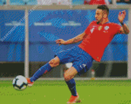 Mauricio Isla International Player Diamond Painting