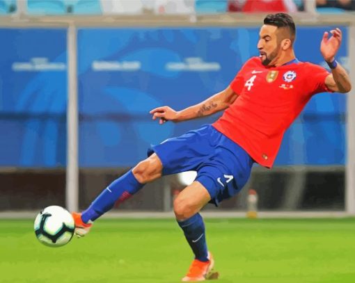 Mauricio Isla International Player Diamond Painting