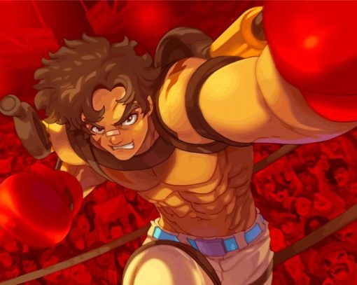 Megalobox Joe Diamond Painting