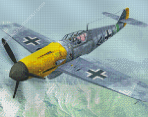 Messerschmitt Bf 109 Diamond Painting