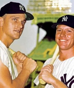 Mickey Mantle And Roger Maris Diamond Painting