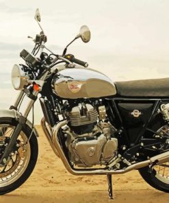 Motorcycle Royal Enfield Interceptor Diamond Painting