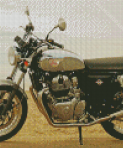 Motorcycle Royal Enfield Interceptor Diamond Painting