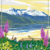 Mount St Helens National Park Poster Diamond Painting