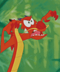 Mulan Mushu Diamond Painting