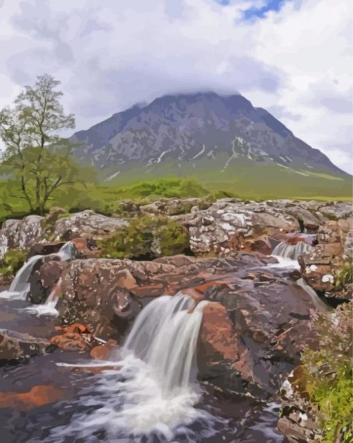 Munro Waterfall Diamond Painting