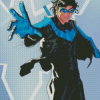 Nightwing Diamond Painting