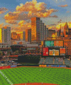 Orioles Park At Camden Yards Stadium Diamond Painting