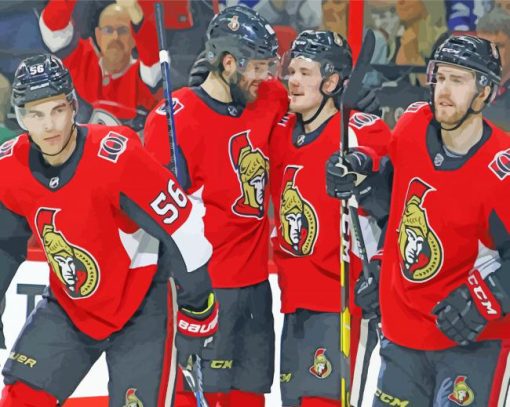 Ottawa Senators Players Diamond Painting