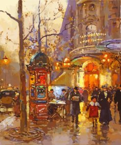 Paris By Edouard Cortes Diamond Painting