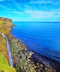 Portree Skye Seascape Diamond Painting