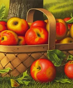 Prentice Apples In A Basket Diamond Painting