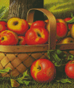 Prentice Apples In A Basket Diamond Painting