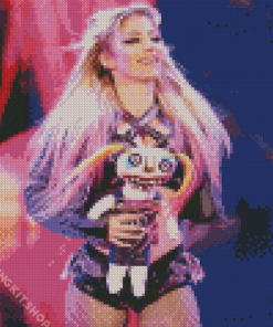 Professional Wrestler Alexa Bliss Diamond Painting