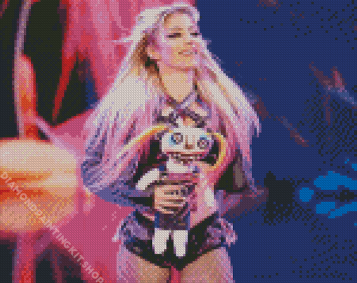 Professional Wrestler Alexa Bliss Diamond Painting