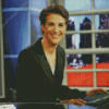 Rachel Maddow On Set Of The Rachel Maddow Show Diamond Painting