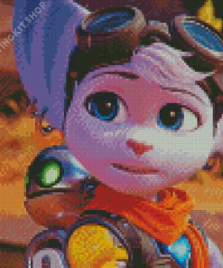 Ratchet And Clank Diamond Painting