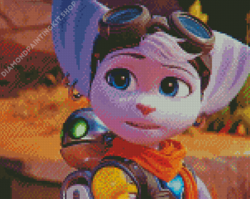 Ratchet And Clank Diamond Painting