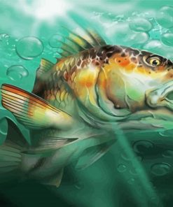 Red Drum Art Diamond Painting