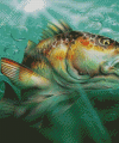 Red Drum Art Diamond Painting