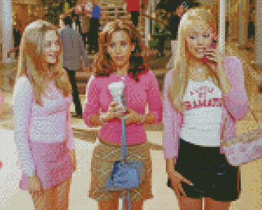 Regina Gretchen And Karen Mean Girls Diamond Painting