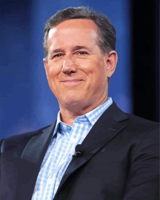 Rick Santorum Diamond Painting