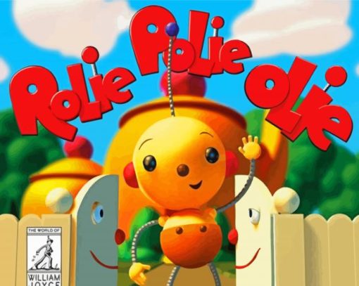 Rolie Polie Olie Cartoon Poster Diamond Painting