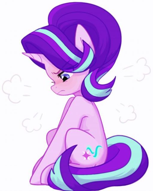 Sad My Little Pony Starlight Glimmer Diamond Painting