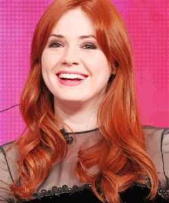 Scottish Actress Karen Gillan Diamond Painting