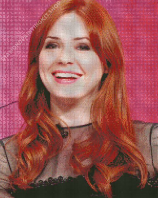 Scottish Actress Karen Gillan Diamond Painting