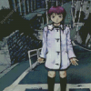 Serial Experiments Lain Iwakura Anime Girl Diamond Painting