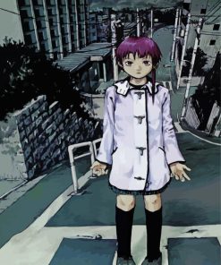 Serial Experiments Lain Iwakura Anime Girl Diamond Painting