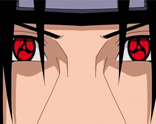 Sharingan Sasuke Anime Eyes Diamond Painting