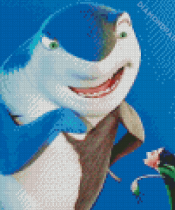 Shark Tale Lenny Diamond Painting