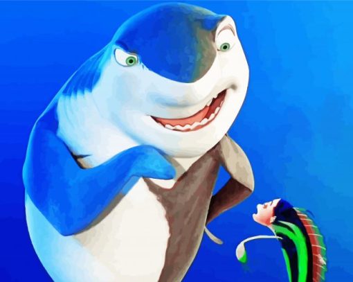 Shark Tale Lenny Diamond Painting