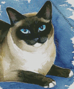 Siamese Snowshoe Diamond Painting