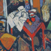 Still Life In The Red Table By Andre Derain Diamond Painting