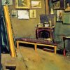 Studio Of The Rue Visconti By Frederic Bazille Diamond Painting