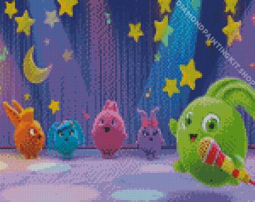 Sunny Bunnies Animation Diamond Painting