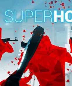 Superhot Poster Diamond Painting